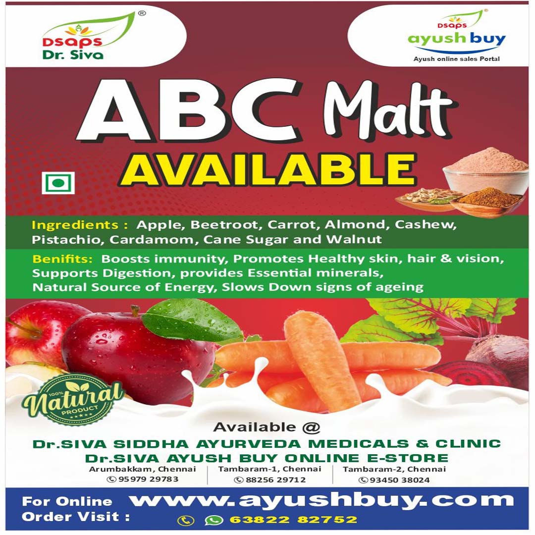 ABC Malt Health Drink – Natural Supplement at AyushBuy