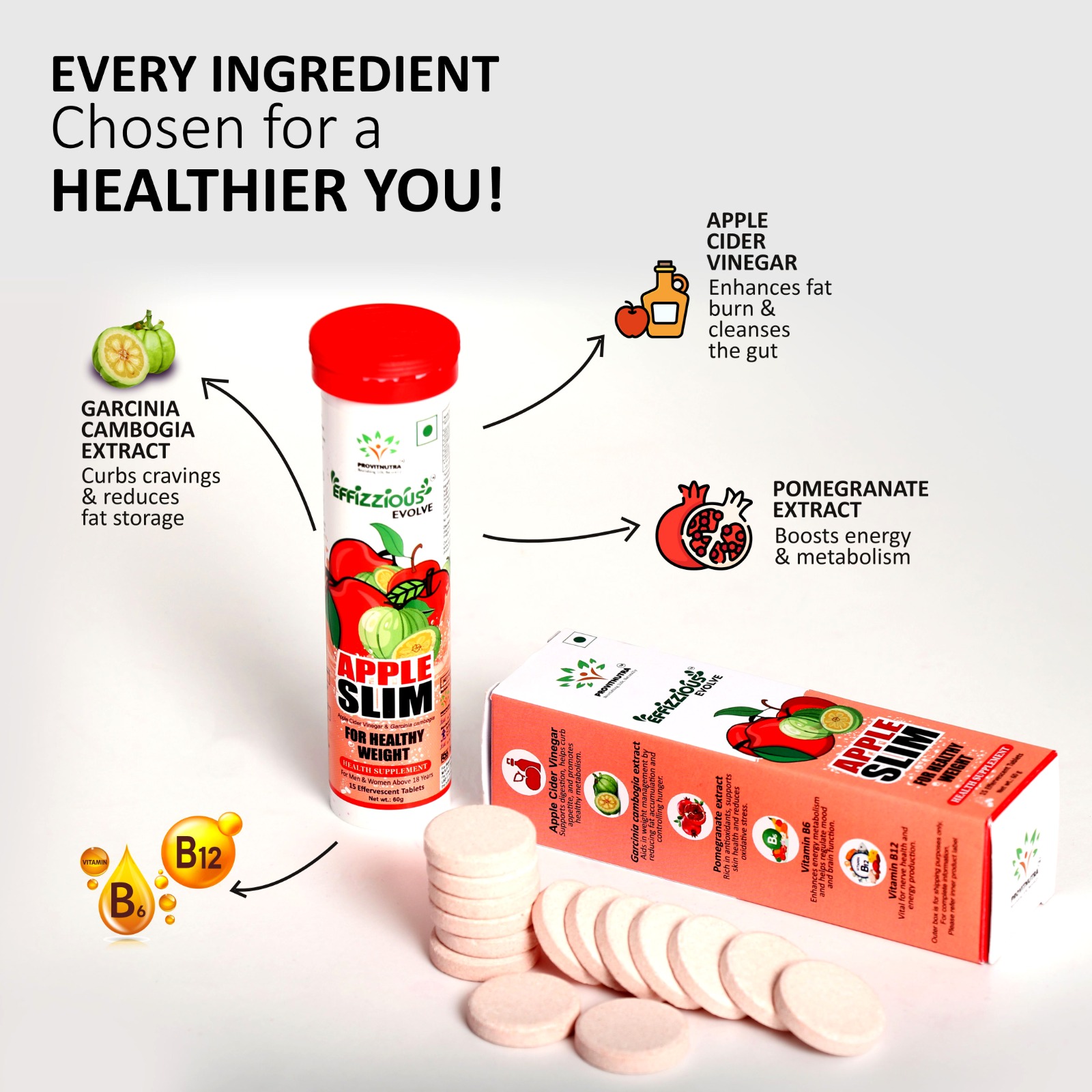Apple Slim Weight Loss Supplement – Herbal Fat Burner