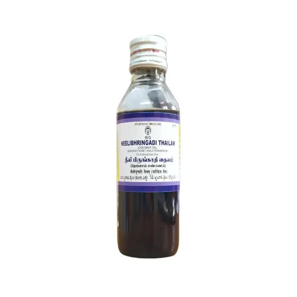 Neelibringadi gingly oil thailam
