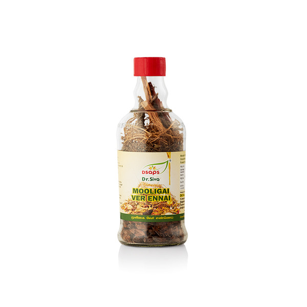 Mooligai ver ennai bottle