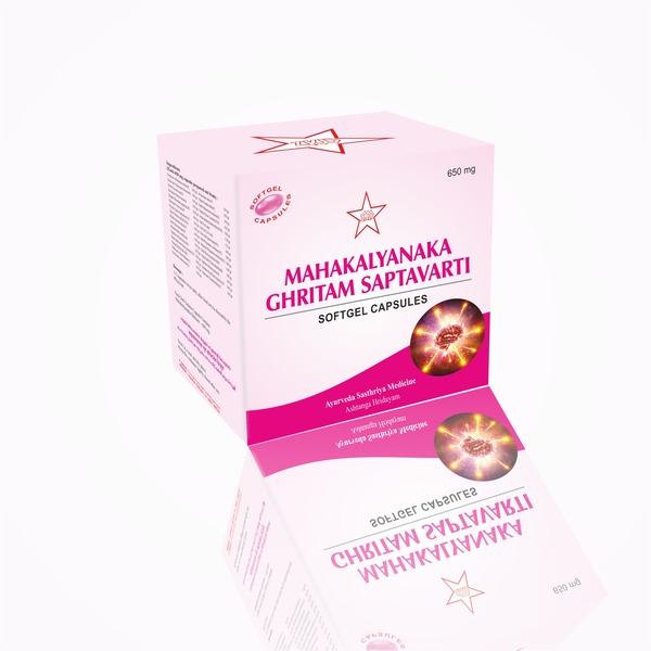 Mahakalyanaka ghritam saptavarti softgel capsule