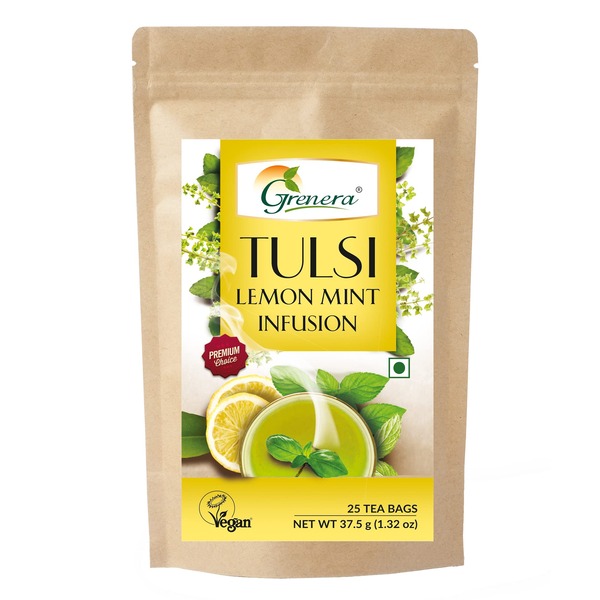 Tulsi lemon mint green tea
