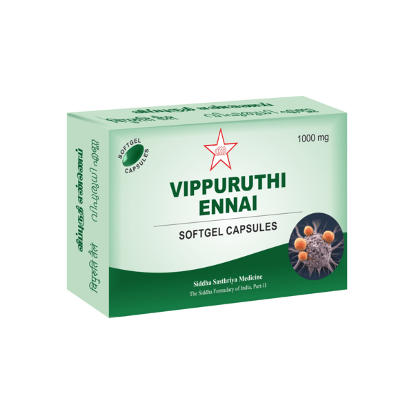 Vippuruthi ennai softgel capsule