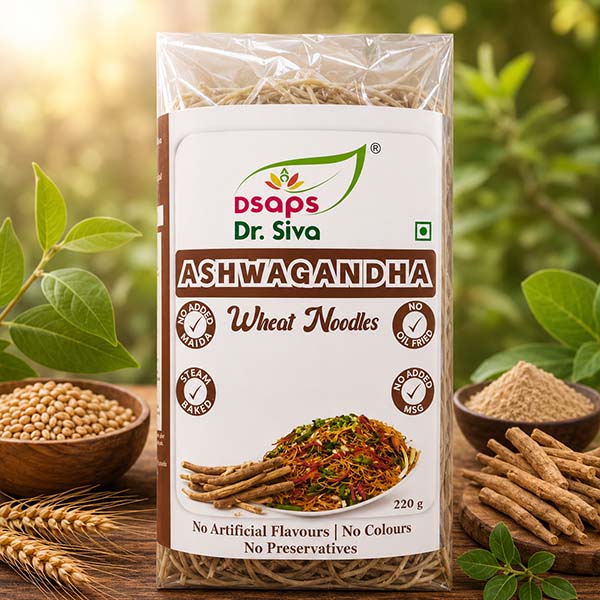 Ashwagandha wheat noodles