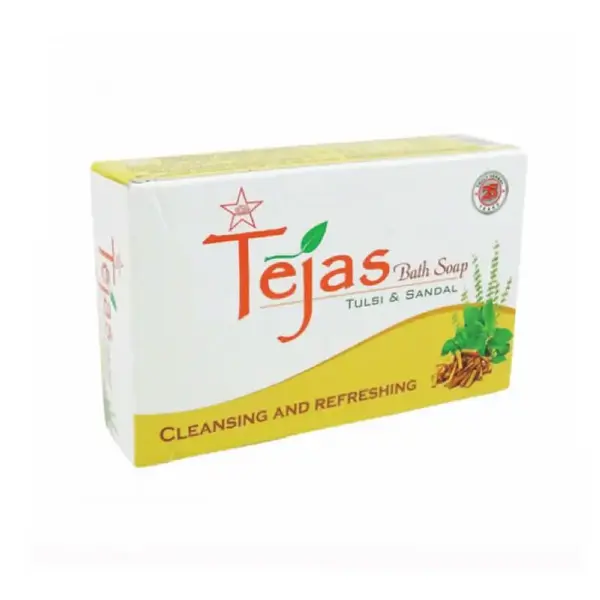 Tejas soap tulasi sandal