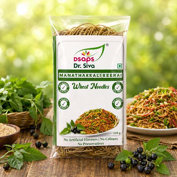 Manathakkali keerai noodles