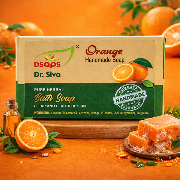 Orange soap