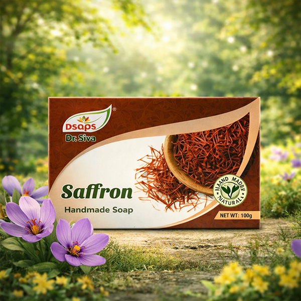 Saffron soap