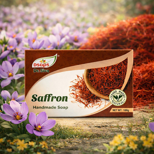 Saffron soap